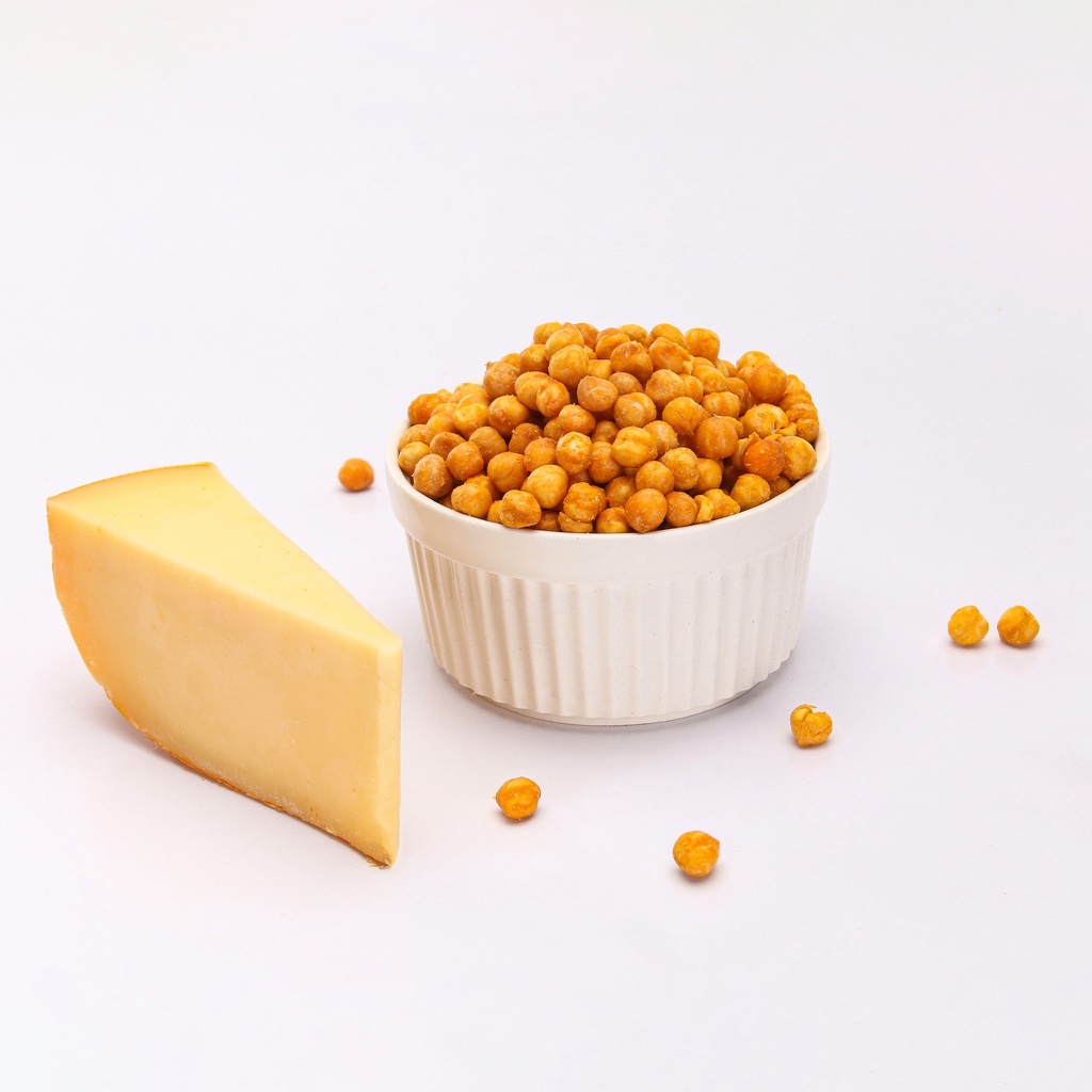 Spanish Roasted Chickpeas With Cheese