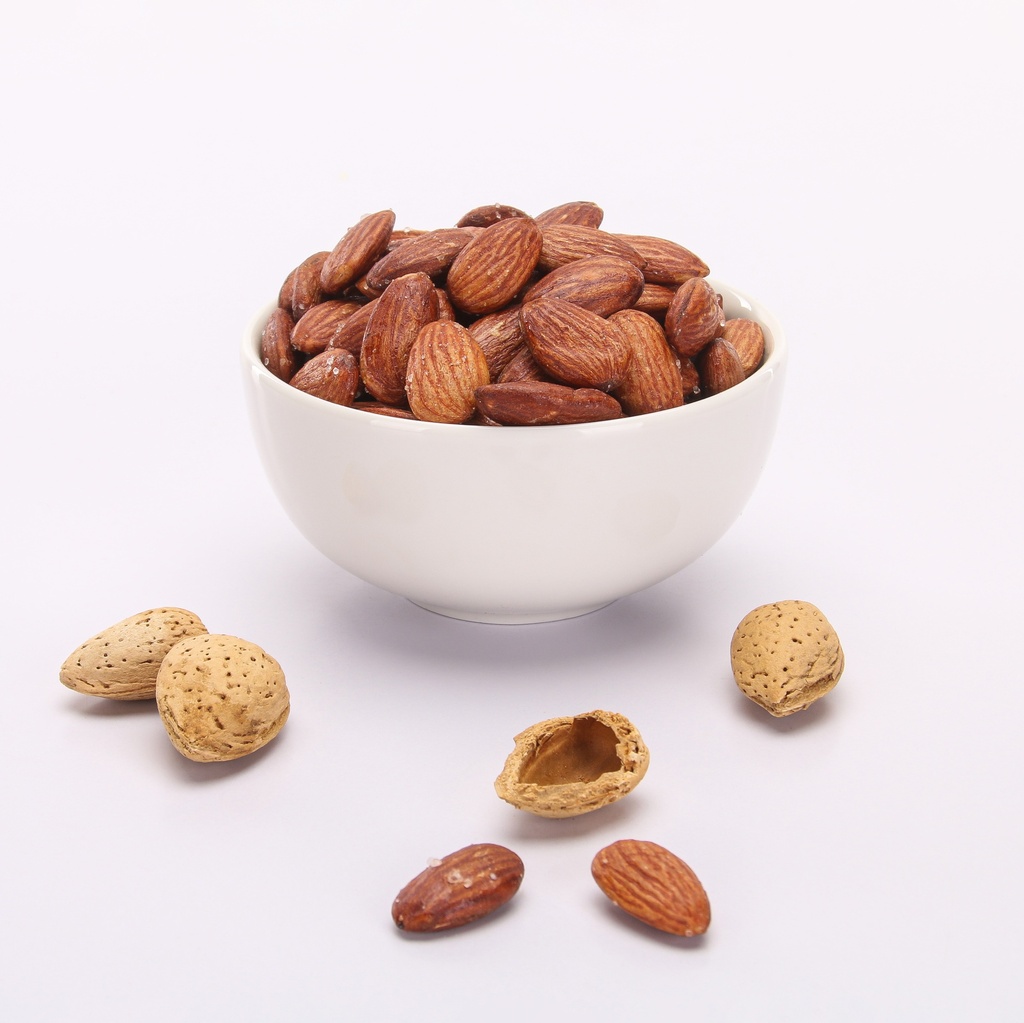 Extra roasted peeled almonds