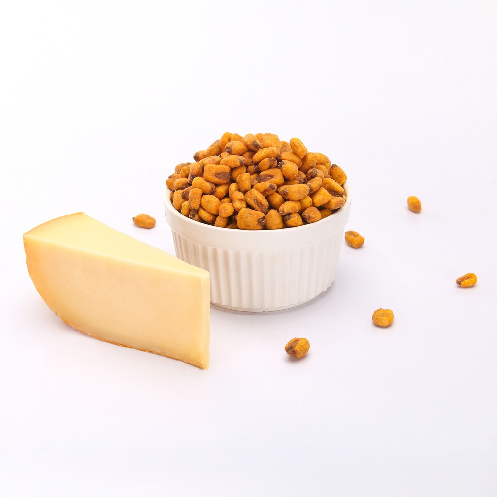 Roasted corn with cheese