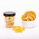 عبوة برتقال مقشر مجفف بدون سكر 100 جرام قائم