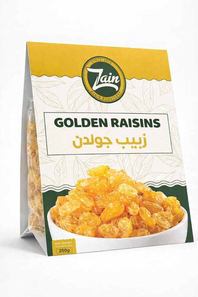 Golden Raisins Pack 0.250g Net