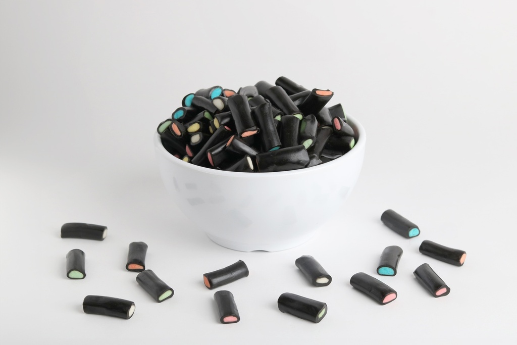 Liquorice Candy with fruit